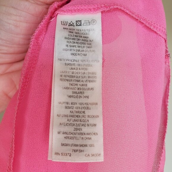 French Connection Mixed Media Tank Top XS - Picture 4 of 4